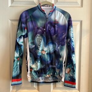 Paladin brand size XS zip closure cycling jacket with pockets